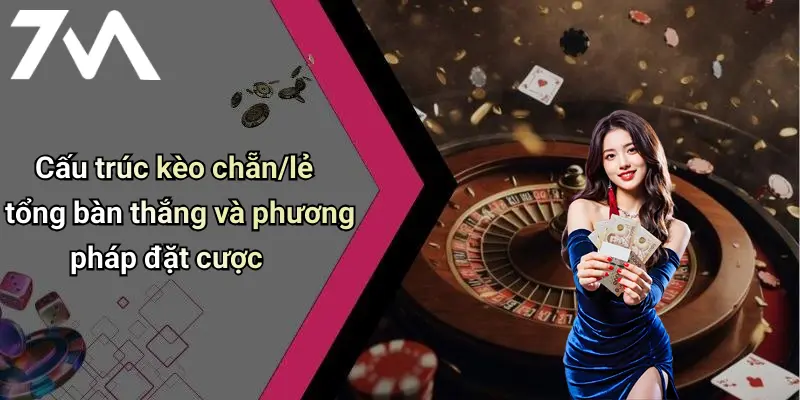 Cấu trúc kèo chẵn/lẻ tổng bàn thắng và phương pháp đặt cược