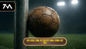 Kèo cược tổng số lần sút bóng trúng cột dọc