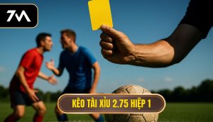 Kèo tài xỉu 2.75 hiệp 1