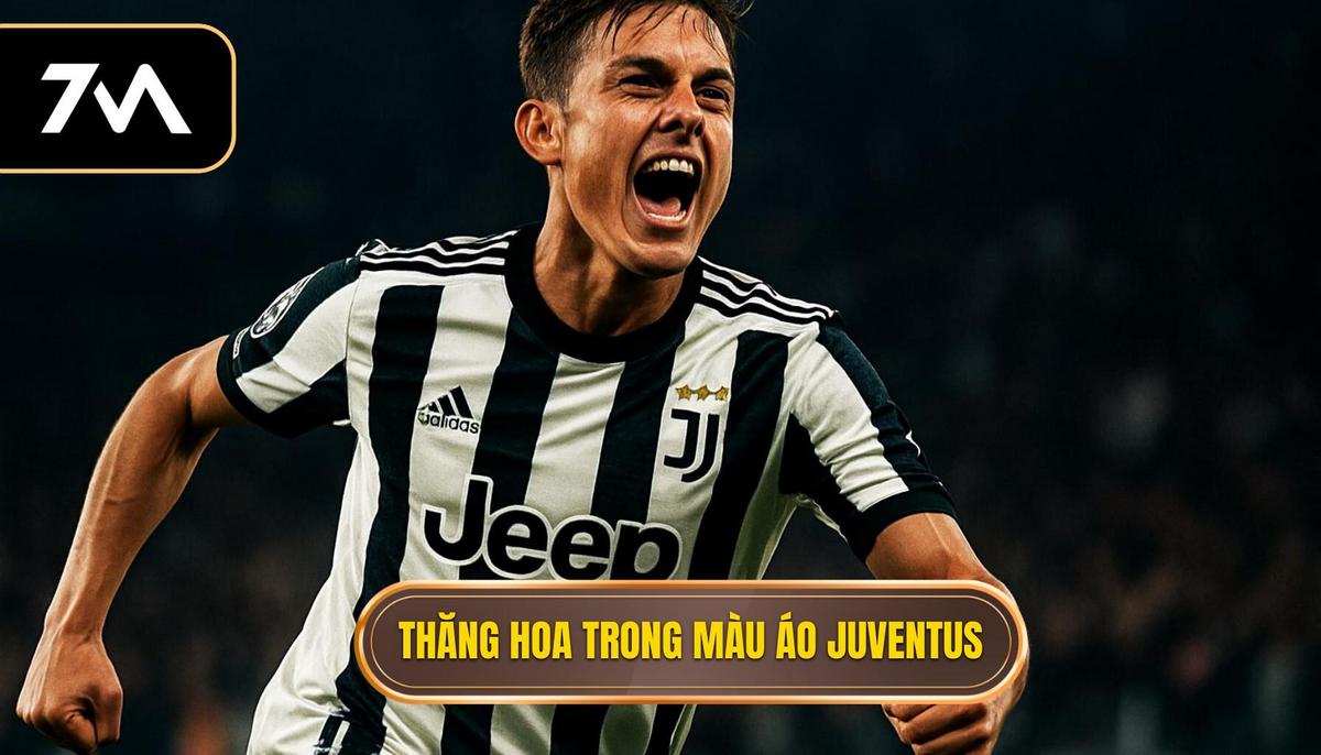 Thăng hoa rực rỡ trong màu áo Juventus