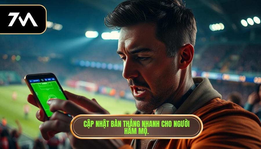 Cập nhật bàn thắng nhanh cho người hâm mộ.