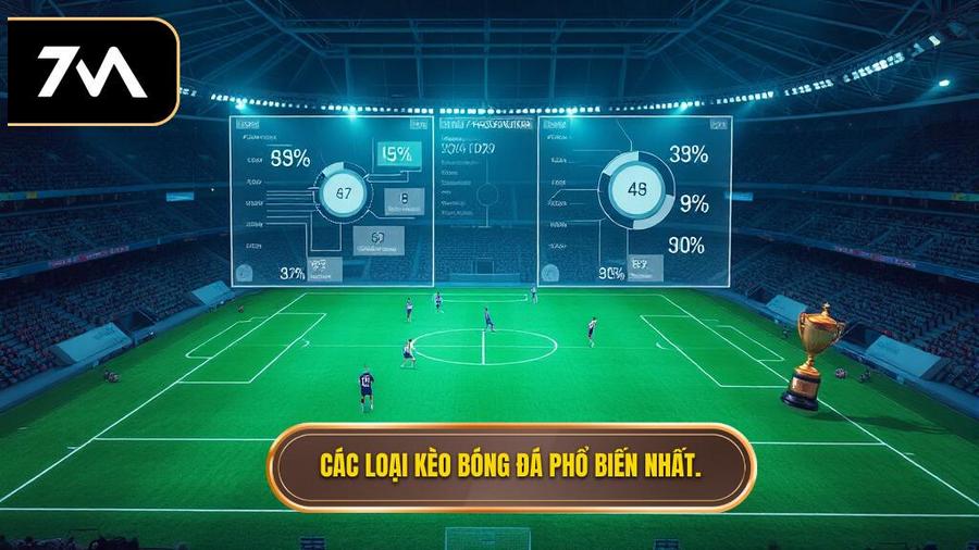 Các loại kèo bóng đá phổ biến và xác suất thành công