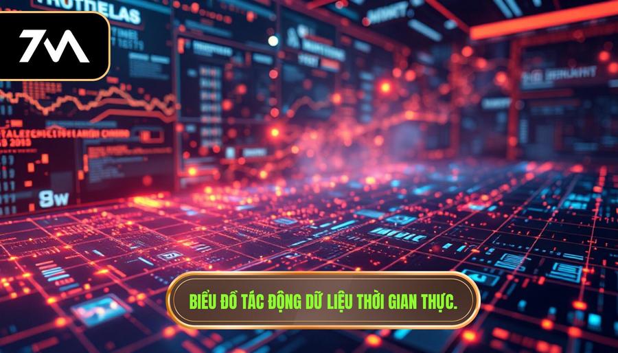 Biểu đồ tác động dữ liệu thời gian thực.