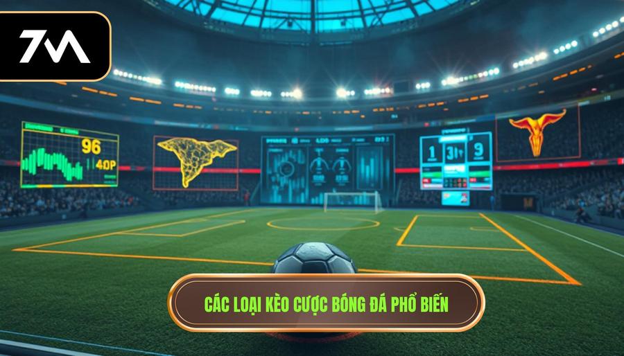 2. Các loại kèo cược bóng đá phổ biến